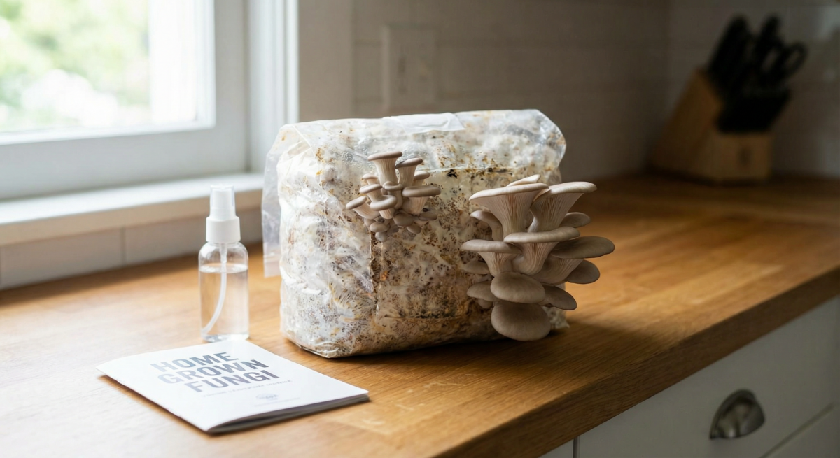 Cultivar setas en casa: kit inicial